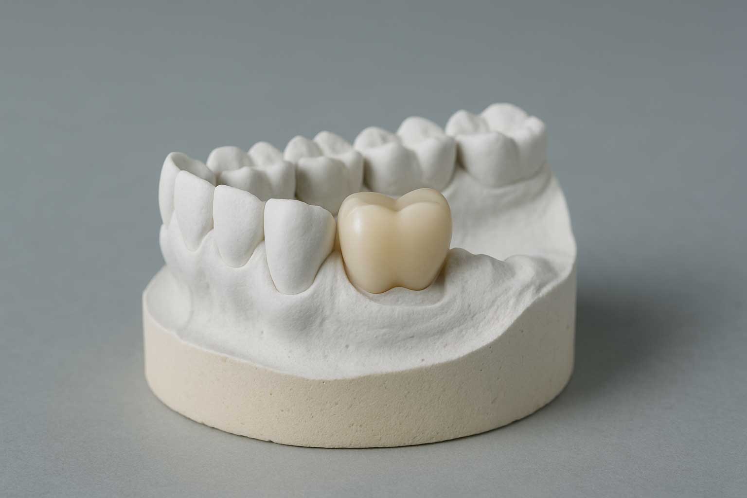 provisional crown dental model